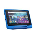 Fire 7 Kids Pro-Tablet | Ab 6 | 17,8 cm großer Bildschirm (7 Zoll), 16 GB, kindgerechte Hülle in Himmelblau (Generation 2019).