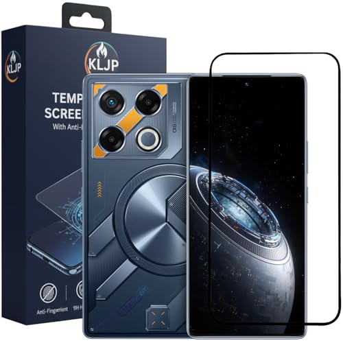 Image of Military-Grade Gorilla Tempered Glass For Infinix GT 20 Pro With Installation Kit | Edge to Edge Coverage | Black