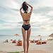 LATH.PIN - Traje de baño de mujer entero negro - Bikini sexy...
