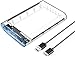 Price comparison product image ORICO USB 3.0 Hard Drive Enclosure 3.5 Inch Hard Disk Caddy Reader for 3.5/2.5 SATA III SSD HDD, Auto Sleep on Windows, Linux, Mac OS