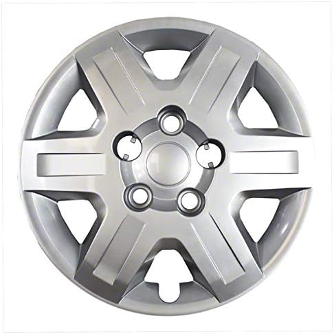 Fuel Rider 16 inch Silver ABS Hubcap Wheel Covers Compatible with 2008-2013 Dodge Grand Caravan (Set of 4) Wheelcovers for 16 inch Standard Steel Wheels- Auto Tire Cover Replacement Exterior Cap Cover