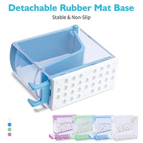 Annwah Dental Cotton Roll Dispenser Professional Cotton Roll Holder Organizer Hospital Home Use Cotton Roll Storage Box With Nonslip Base For Dental Lab Press-Out Type #TOP4