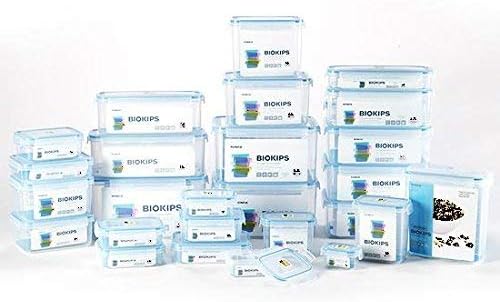 Miniatura 3 de Komax Biokips - Contenedores de almacenamiento de alimentos con tapas, recipientes grandes para almacenar frutas, verduras, harina y más,