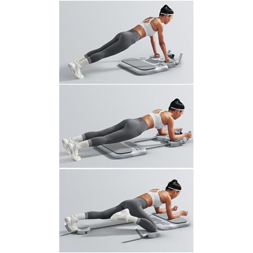 Suministros de ejercicios para ahorrar espacio con rodillo abdominal de rebote 6