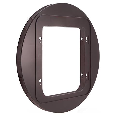 SureFlap Pet Door Mounting Adaptor, Brown Cover