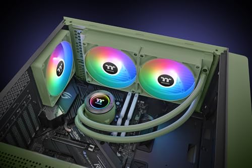 Thermaltake TH280 V2 ARGB Sync All In One Liquid Cooler Matcha Watercooling - vue 5