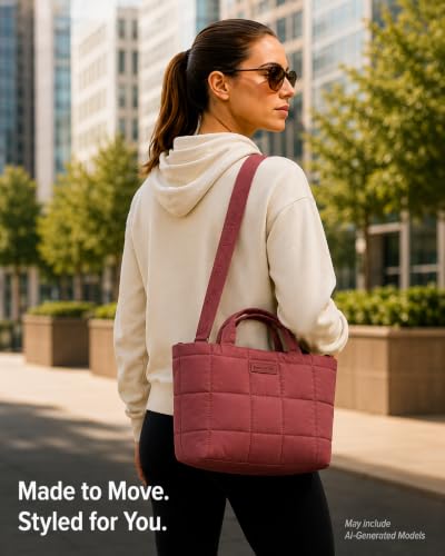 Image of Reebok Crossbody Bags for Women - Lightweight Nylon Small Cross Body Bag Purse with Adjustable Strap for Casual Travel