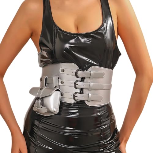 Waist Belt Rock and Roll for Club Cowgirl Belt Punk Vintage Belt Hot Girl WaistChain Waist Bag Sexy Belt4