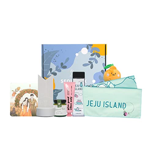 Seoulbox Life, Korean Merch Authentic K-BeautyTreat, Lifestyle Items Hand-Crafted Seasonal Box Made with Love and Seoul