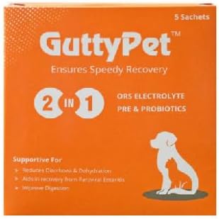 gutty pet Ensures Speedy Recovery from Diarrhoea and Dehydration