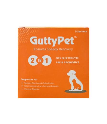 gutty pet Ensures Speedy Recovery from Diarrhoea and Dehydration Pack of 2 - Review, Price and Buying Guide