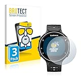 BROTECT Entspiegelungs Schutzglas für Garmin Forerunner 230 (3 Stück) Schutzfolie Panzer Folie Glas Matt [Extrem Kratzfest 9H, Anti-Reflex]