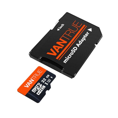 Image of Vantrue 32GB microSDHC UHS-I U3 Memory Card with Adapter for Dash Cams