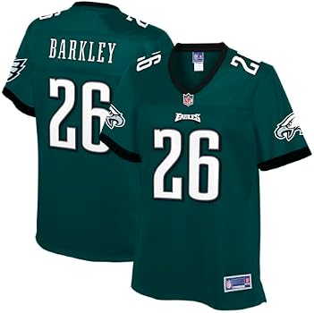 BARKLEY 26 NFL レディース M NFL PRO LINE Camiseta feminina Saquon Barkley Midnight Green