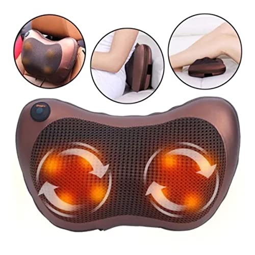 Massageador De Pescoço e Lombar Casa Carro Cadeira ou Poltronas Massagem Relaxante Automática Prátic