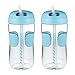 OXO Tot Straw Cup 2 Pack, Aqua, 11 Ounce