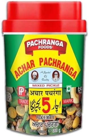 Pachranga Achar Mix Vegetable Mixed Pickle 800g