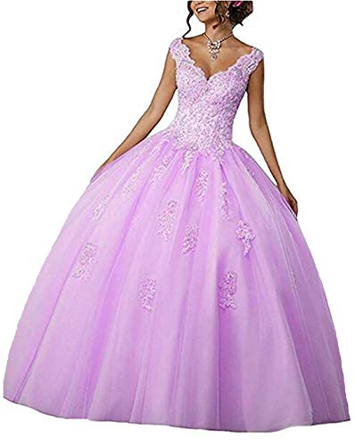 Image of QXMYOO Ball Gown Quinceanera Dresses Sweet 16 Prom Party Princess Dress for Teens