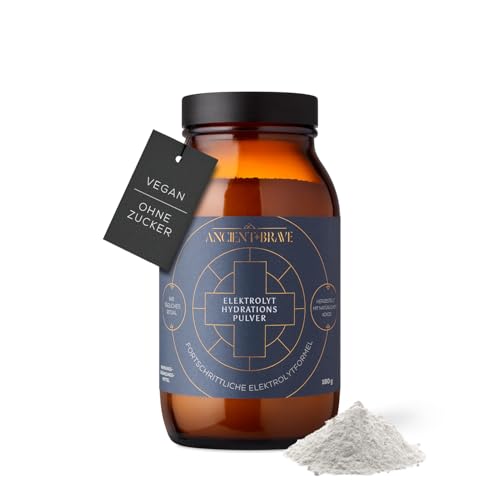Ancient + Brave | True Hydration 180 g | Elektrolyt & Kokoswasser Mischung | Magnesium, Kalium und Chrom | Morgen & Post-Workout Hydration