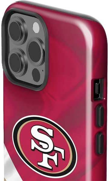 Skinit Impact Phone Case Compatible with iPhone 15 Pro Max - Officially Licensed NFL San Francisco 49ers Design