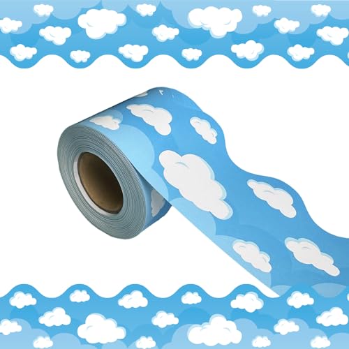 69 Ft Bulletin Board Borders, Straight Rolled Border Trim with