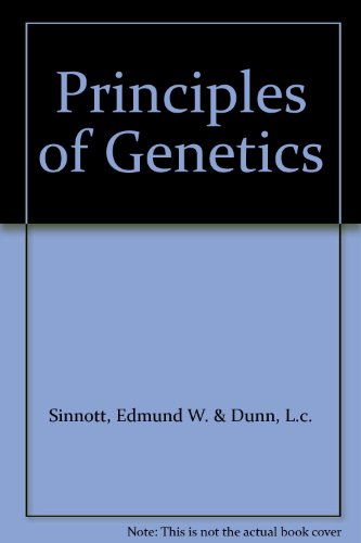 Principles of Genetics B0017YGIUO Book Cover