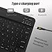 Keyboard Case for Samsung Galaxy Tab S10 Lite / S10 FE / S9 FE / S9 10.9-11 inch - Mouse and Detachable Keyboard, Slim Protective Case (Black)