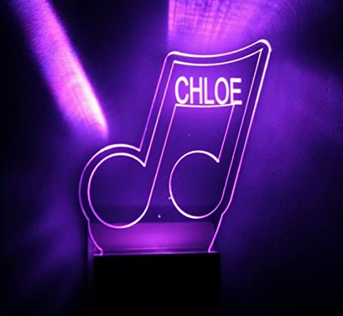 Night Light Multi Color Personalized LED Plug-in, Ultra-Slim Touch Night