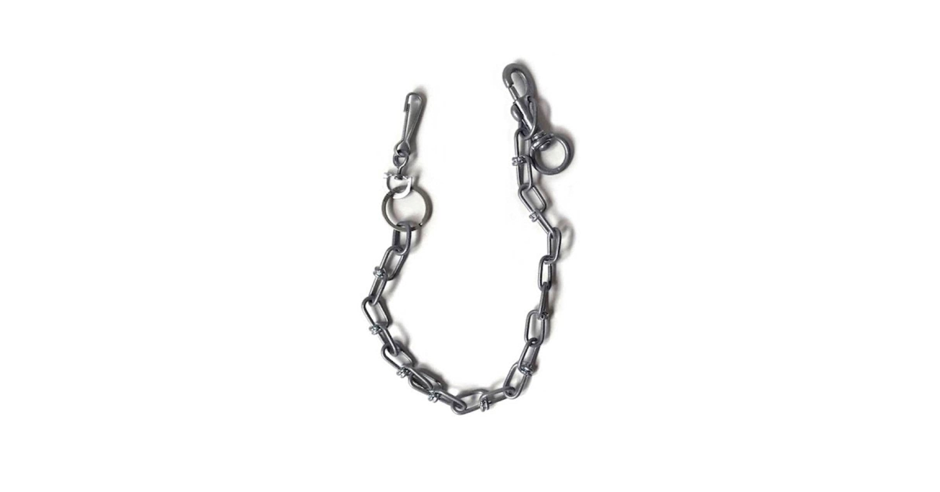 PEEL&LIFT ウォレットチェーン シルバー 箱なし PEEL&LIFT ピールアンドリフト ウォレットチェーンの通販 by