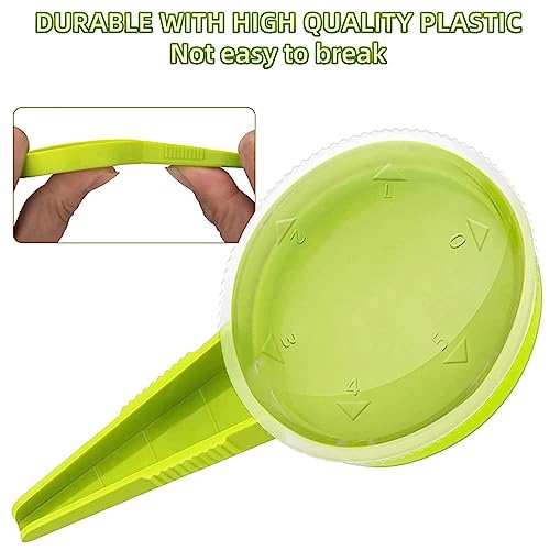 zalati Plant Seed Sower Set 5 Sizes Holes Garden Tools Kit with Puncher, Labels for Gardening - Image 3