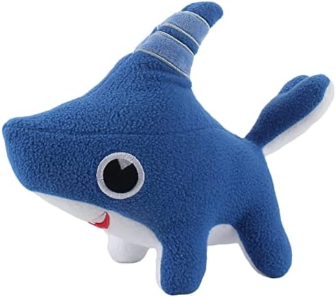 Shark Dog Plush Toy, Shark Puppy Stuffed Animal Doll Gifts for Baby, Kids, Boys, Girls, Blue, 11inch