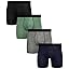 Black/Green/Grey Heather/Navy