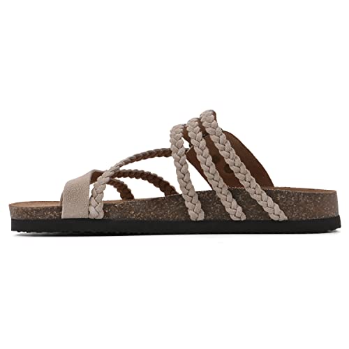 Image of White Mountain Women's Hayleigh Braided Footbed Sandal