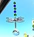 DRAGONFLY CAR CHARM, Dragonfly Suncatcher, Handmade, Gift Wrapped, USA, Ornament, Car Accessory, Mirror Decoration, Dragonfly Gift, Dragonfly Decor,3D