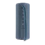 Vieta Pro Goody - Altavoz inalámbrico (True Wireless Bluetooth, Radio FM, Reproductor USB, auxiliar, micrófono integrado, resistencia al agua IPX6, batería de 12 horas) azul