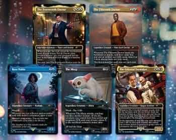 マジック：ザ・ギャザリング SecretLair Doctor Who: Regeneration Foil Amazon.com: MTG Secret Lair: Secret Lair x Dr Who