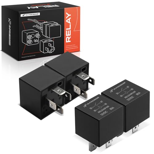 Relais SPST 12V 40A 4 broches pour réparer le circuit électrique auto et bateau