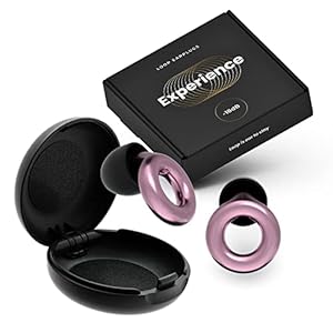 Loop Experience Oordopjes – Herbruikbare Gehoorbescherming voor Volwassenen – voor Concerten, Muzikanten, Rust, Concentratie en Motorrijden – 18dB Geluidsvermindering – Roségoud