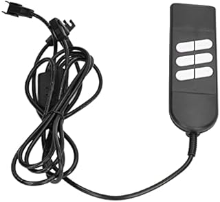 Acouto Remote Handset Controller, 1.5m / 4.9ft Power Recliner Replacement Button 6 Button Electric Lift Chair Hand Control Switch for Electric Sofa Remote Hand Control