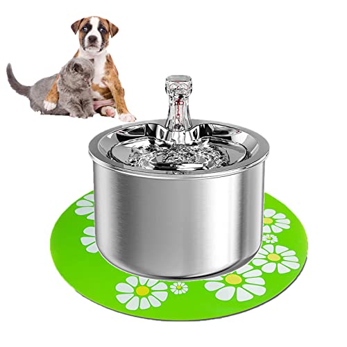 Dispensador de Agua para Gatos en Acero Inoxidable