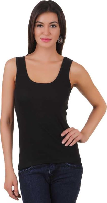 SOFTSWAY Women’s Tank Top Camisole | Poly Cotton Stretch Sando Innerwear Vest for Women & Girls | Comfortable Relaxed Fit,... - Review, Price and Buying Guide
