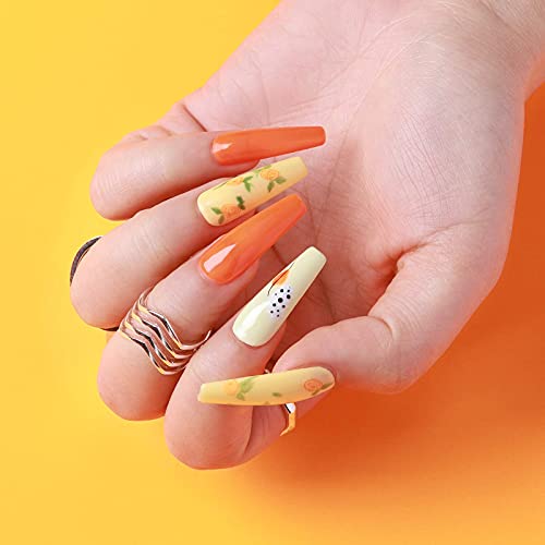 TOMICCA 18 kleuren gel nagellak, 6ml kleur gel met basis en top coat gel Polish set, glanzend naakt en glitter UV… - Afbeelding 6