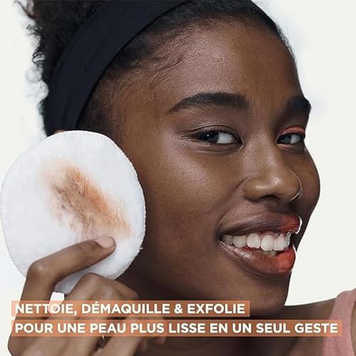 Garnier - Eau Micellaire Tout-en-1 Peeling Doux - 1% PHA & Acide Glycolique - Exfoliante & Lissante - Pour Tous Types de Peaux - Sans Rinçage - Formule Vegan & Hypoallergénique - 400 ml (Lot de 2)