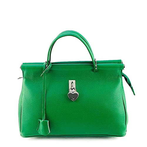 Sac à bandoulière en cuir idée cadeau parfaite avec son cadenas en forme de cœur