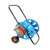 1, Wasserrohr Lagerregal, Waschwasservorrat LKW, mit Rad Rohrgestell, reel Gartenbewässerung Wasserwagen Wicklung (geben Kupfer-Verbindungen, die Leitung 2m)