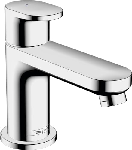 hansgrohe Vernis Blend - Mitigeur de lavabo eau froide sans tirette ni vidage, Robinet de salle de bain avec hauteur sous bec 59 mm, économie d'eau...
