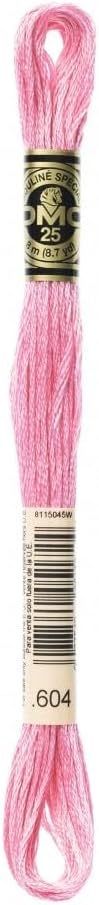 DMC Stranded Cotton Embroidery Thread 604 - per skein