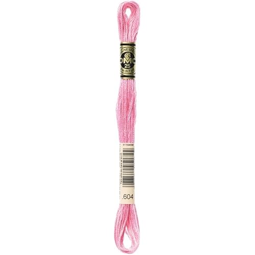 DMC Stranded Cotton Embroidery Thread 604 - per skein