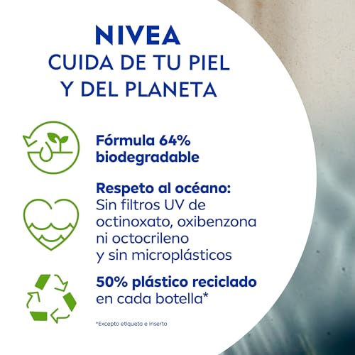 NIVEA SUN Derma Skin Clear Fluid krem przeciwsłoneczny do twarzy UPF 50+ (1 x 40 ml), ultra lekki krem przeciwsłoneczny do twarzy z efektem matowym, ochrona przed niedoskonałościami