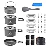 THTYBROS 27pcs Camping Cookware Mes...
